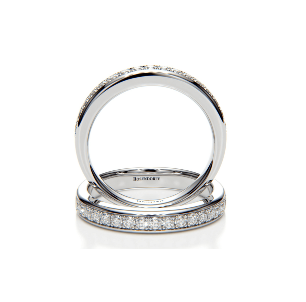Pave 0.30ct Diamond Band